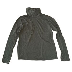 Clara Sun Woo Women's Green Turtle Neck Long Sleeve Top Size XS